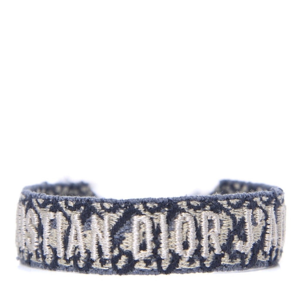 Christian Dior Woven friendship bracelet